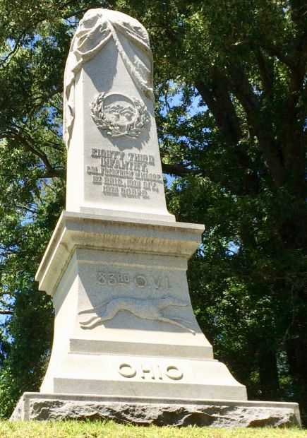 OHIO EIGHTY THIRD INFANTRY WAR MEMORIAL