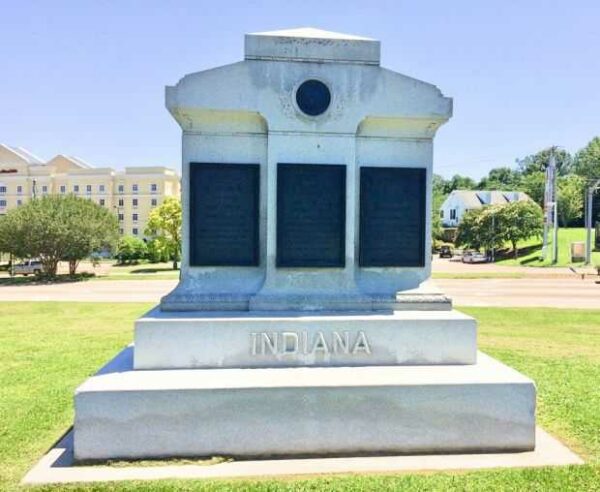 INDIANA 1ST BRIG. 10TH DIV. 13TH CORPS. WAR MEMORIAL
