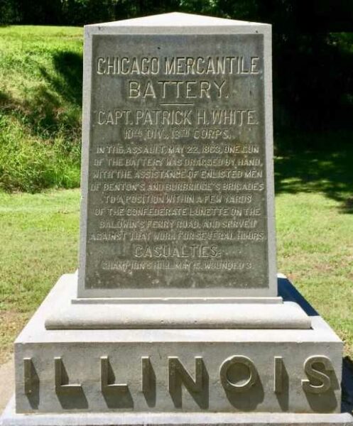 CHICAGO MERCANTILE BATTERY WAR MEMORIAL