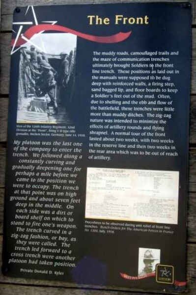 THE FRONT WAR MEMORIAL PANEL