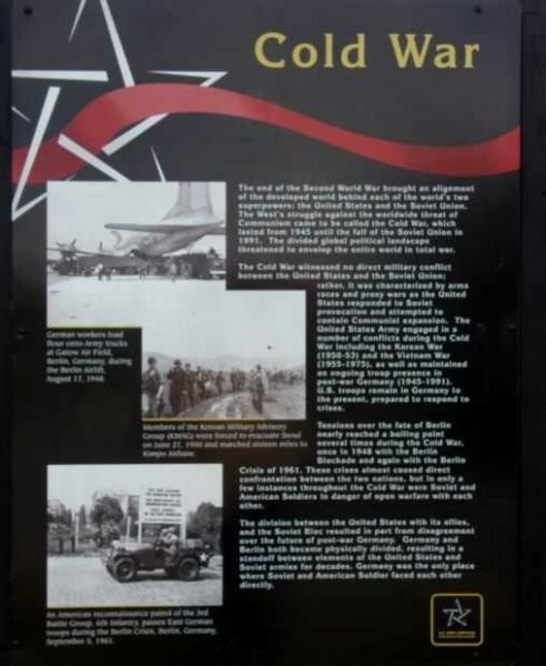 CARLISLE COLD WAR MEMORIAL PANEL