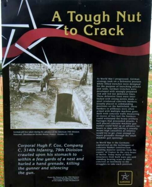 A TOUGH NUT TO CRACK WAR MEMORIAL PANEL