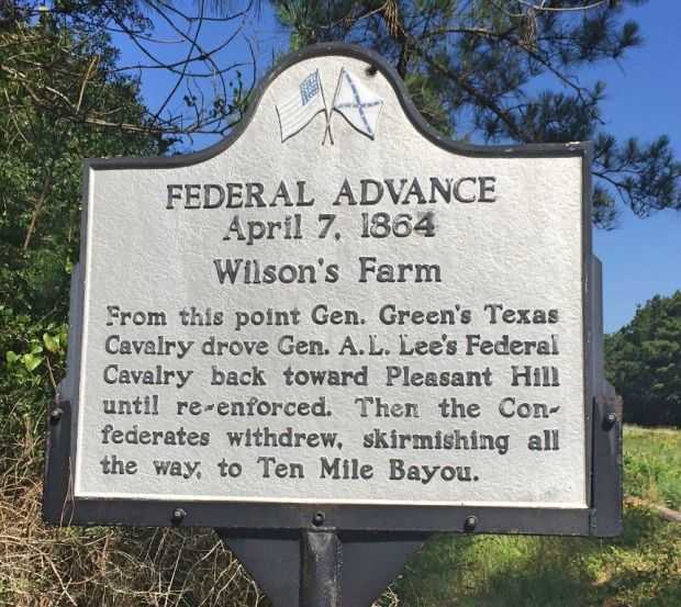 FEDERAL ADVANCE WILSON’S FARM MEMORIAL MARKER