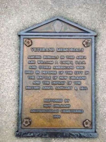 VETERANS MEMORIALS PLAQUE