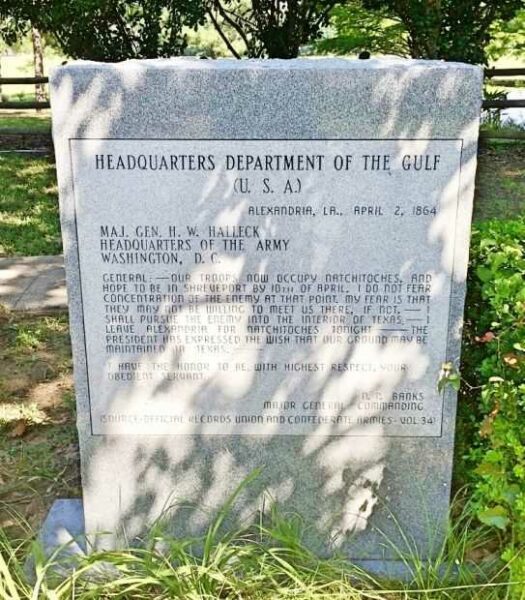 HEADQUARTERS DEPARTMENT OF THE GULF U.S.A. MEMORIAL