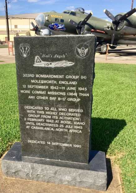“HELLS ANGELS” 303RD BOMBARDMENT GROUP (H) MEMORIAL