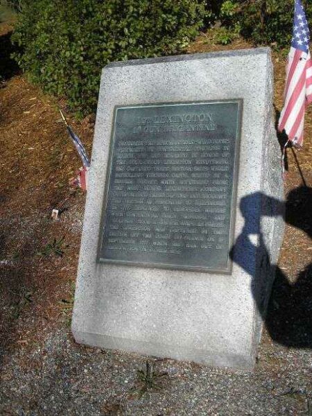 1ST LEXINGTON SHIP MEMORIAL