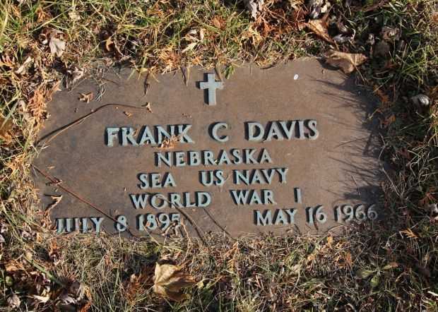 FRANK C DAVIS MEMORIAL CEMETERY STONE