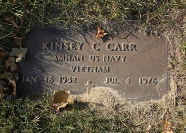 KINSEY C CARR MEMORIAL CEMETERY STONE