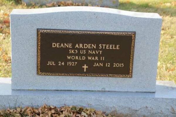 DEANE ARDEN STEELE MEMORIAL CEMETERY STONE