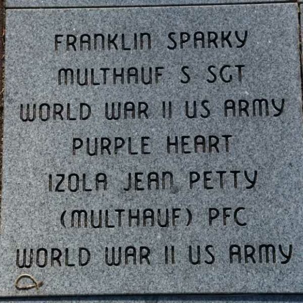 FORT ATKINSON VETERANS MEMORIAL PAVER 21