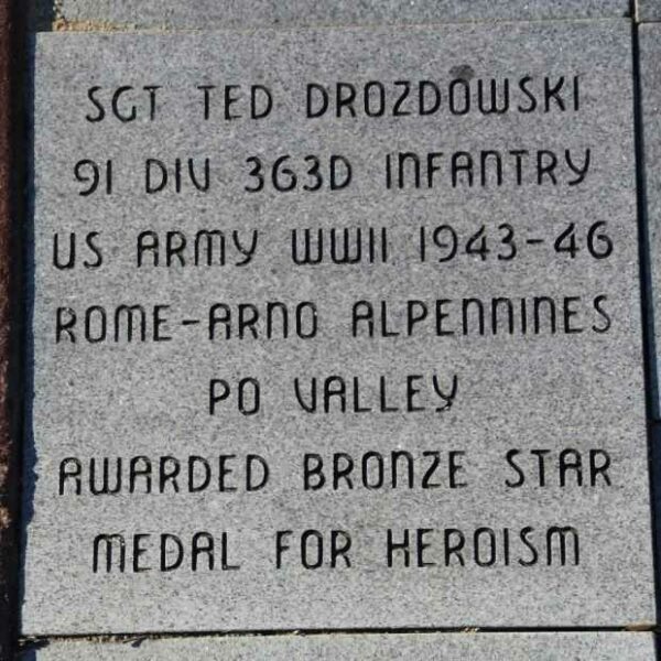 FORT ATKINSON VETERANS MEMORIAL PAVER 17