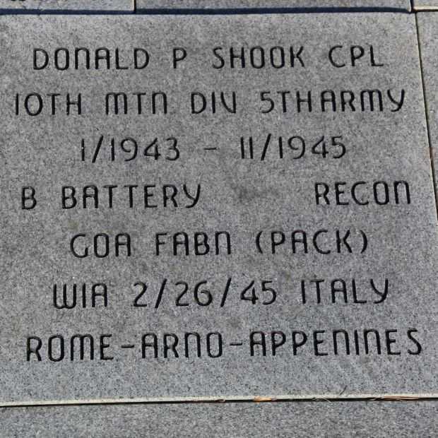 FORT ATKINSON VETERANS MEMORIAL PAVER 10