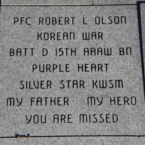 FORT ATKINSON VETERANS MEMORIAL PAVER 8