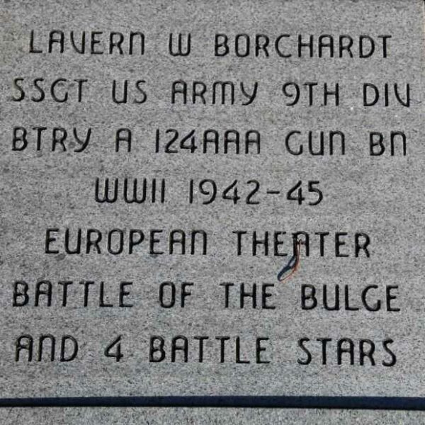 FORT ATKINSON VETERANS MEMORIAL PAVER 7