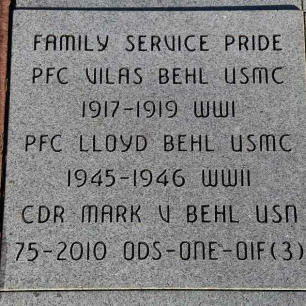FORT ATKINSON VETERANS MEMORIAL PAVER 5