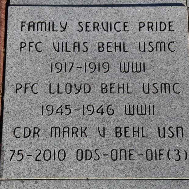 FORT ATKINSON VETERANS MEMORIAL PAVER 5