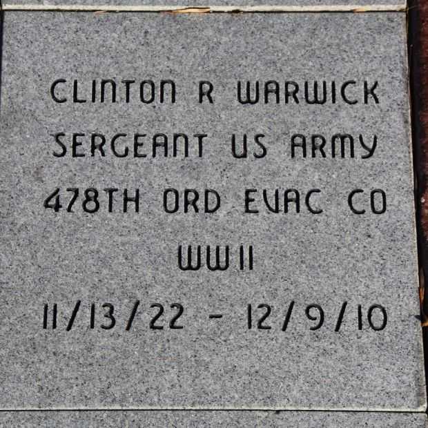 FORT ATKINSON VETERANS MEMORIAL PAVER 3