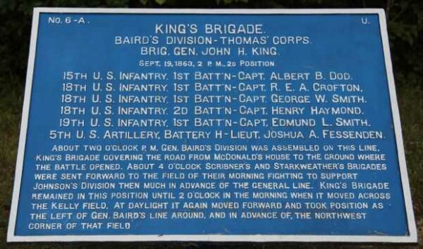KING’S BRIGADE WAR MEMORIAL PLAQUE 2 P.M.