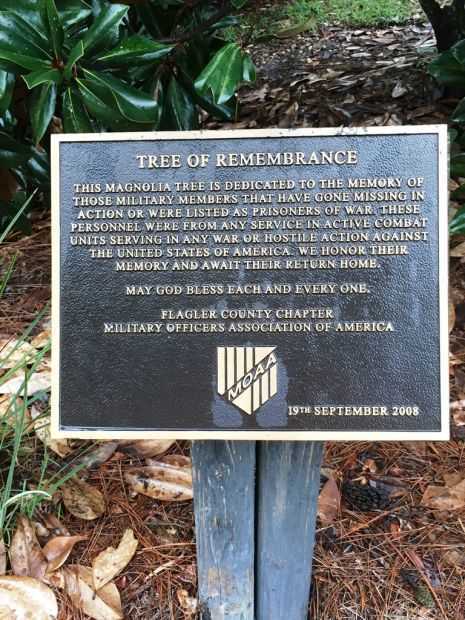 TREE OF REMEMBRANCE MEMORIAL PLAQUE