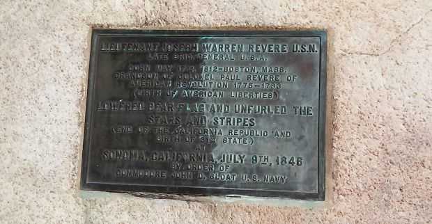 THE BATTLE OF LA MESA WAR MEMORIAL PLAQUE C