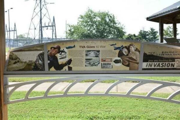 TVA GOES TO WAR MEMORIAL MURAL