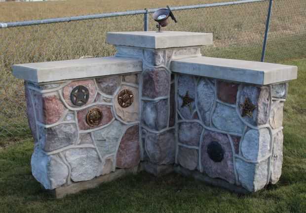 VILLAGE OF MARQUETTE VETERANS MEMORIAL RIGHT SIDE