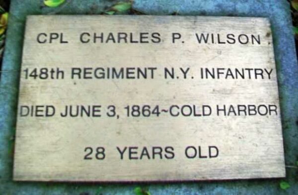 CPL CHARLES P. WILSON WAR MEMORIAL CENOTAPH