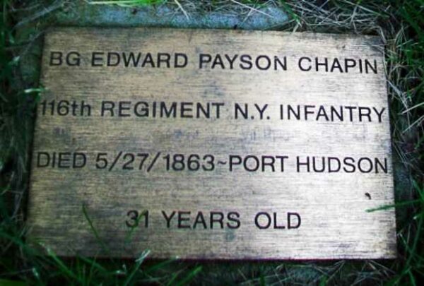 BG EDWARD PAYSON CHAPIN WAR MEMORIAL CENOTAPH