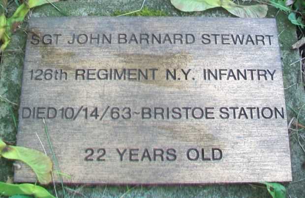 SGT JOHN BARNARD STEWART WAR MEMORIAL CENOTAPH