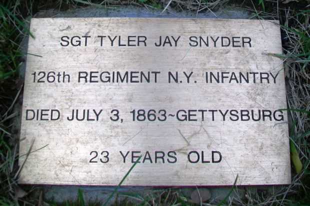 SGT TYLER JAN SNYDER WAR MEMORIAL CENOTAPH