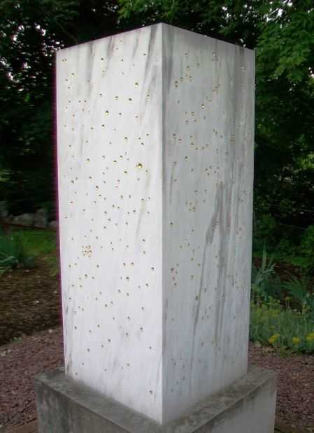 AMERICAN CIVIL WAR MEMORIAL STAR STONE