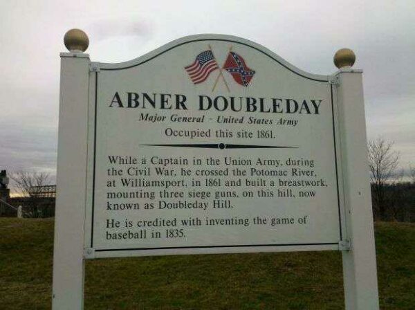 ABNER DOUBLEDAY WAR MEMORIAL MARKER