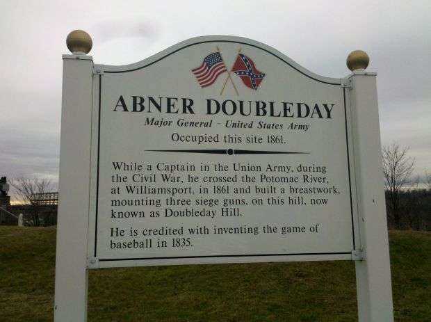 ABNER DOUBLEDAY WAR MEMORIAL MARKER