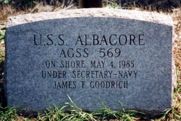 U.S.S. ALBACORE AGSS 569 MEMORIAL