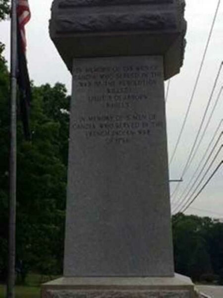 CANDIA SOLDIER’S MEMORIAL SIDE A