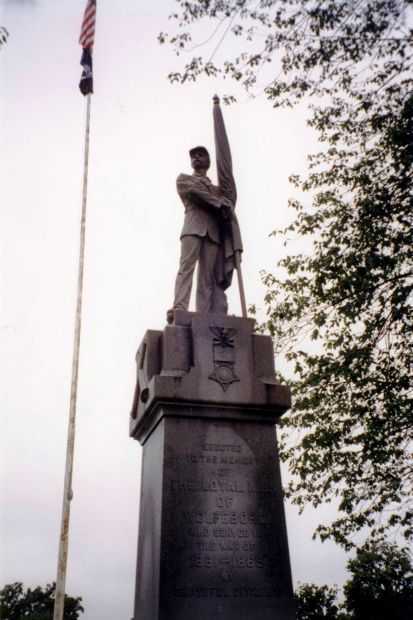 THE LOYAL MEN OF WOLFEBORO CIVIL WAR MEMORIAL