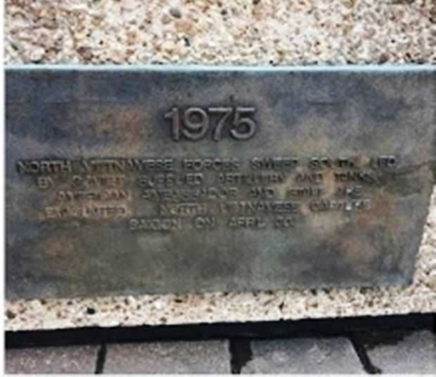 LOUISIANA’S VIETNAM VETERANS MEMORIAL PLAQUE H