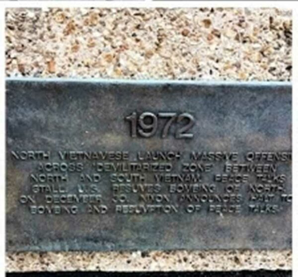 LOUISIANA’S VIETNAM VETERANS MEMORIAL PLAQUE G