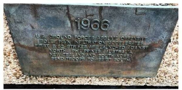 LOUISIANA’S VIETNAM VETERANS MEMORIAL PLAQUE D