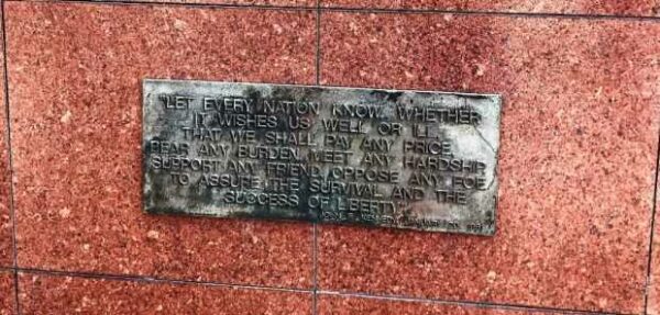 LOUISIANA’S VIETNAM VETERANS MEMORIAL PLAQUE A