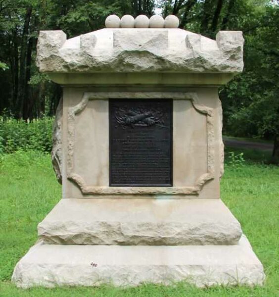 INDIANA’S ELEVENTH BATTERY WAR MEMORIAL BACK