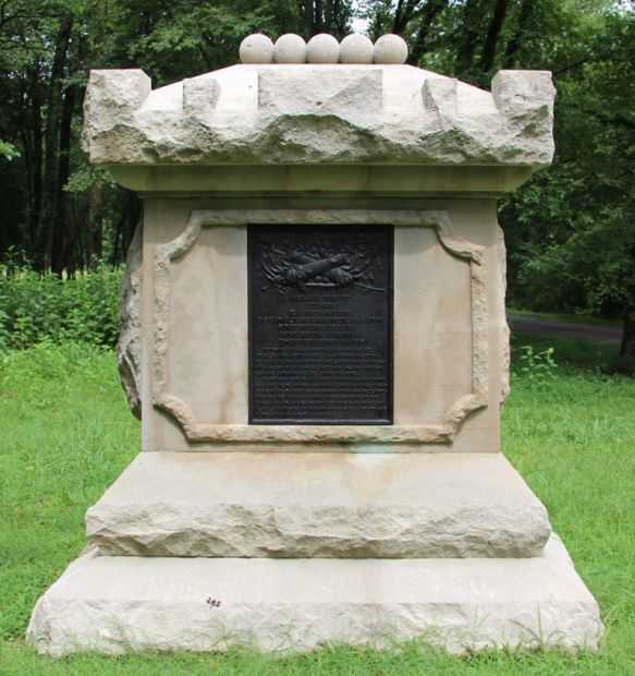 INDIANA’S ELEVENTH BATTERY WAR MEMORIAL BACK