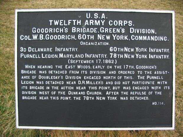 TWELFTH ARMY CORPS WAR MEMORIAL PLAQUE X