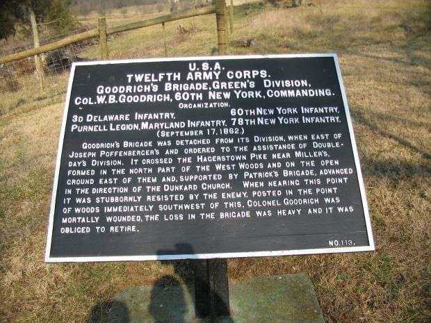 TWELFTH ARMY CORPS WAR MEMORIAL PLAQUE VIII