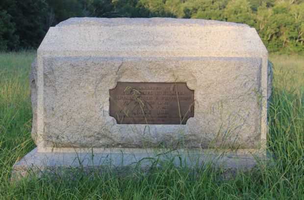 38TH ILLINOIS INFANTRY WAR MEMORIAL BACK