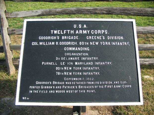 TWELFTH ARMY CORPS WAR MEMORIAL PLAQUE VI