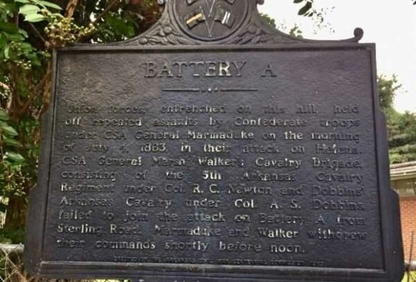 BATTERY A WAR MEMORIAL MARKER