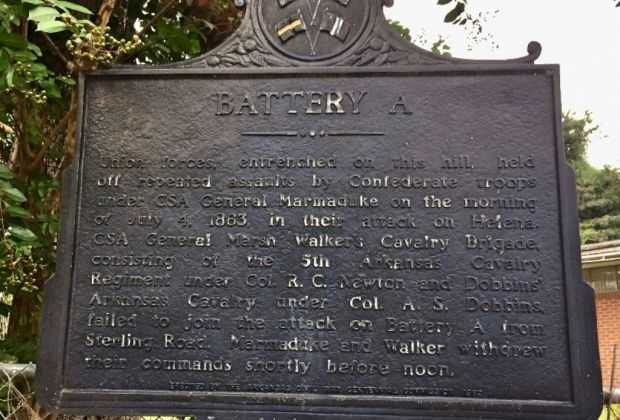 BATTERY A WAR MEMORIAL MARKER