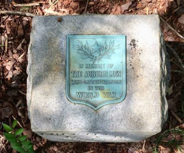 THE AUBURN MEN WORLD WAR MEMORIAL